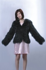 feather coats