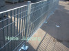 Galvanized steel grating fence