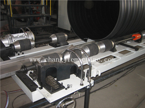 huge calibre hollowness wall winding pipe production line