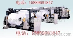 Paper and paperboard sheeting machine