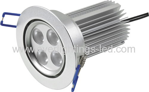 Recessed 4x3W led downlight