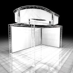 Stage lighting truss for events
