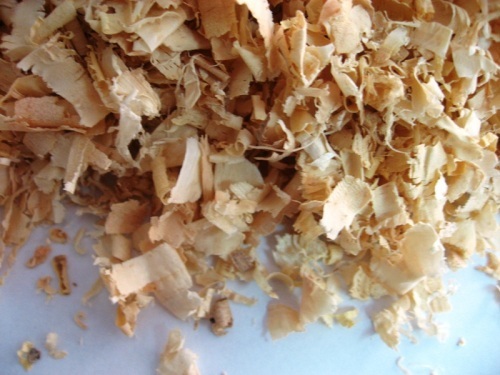 Wood shavings, pine wood shavings