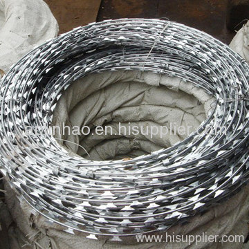 barbed razor wire