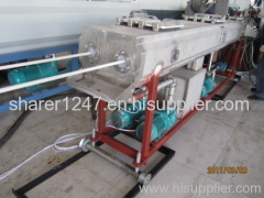 PVC double pipe extrusion production line