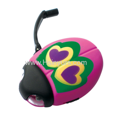 Butterfly hand crank torch