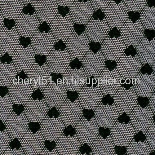 heart design fabric