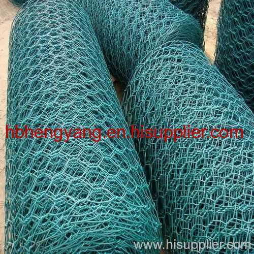 PVC coated hexagonal wire netting