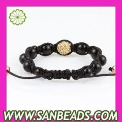 Shamballa Inspired Crystal Bead Bracelets