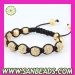 Shamballa Crystal Beads Bracelet