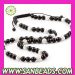 Diamond shambala bead necklace