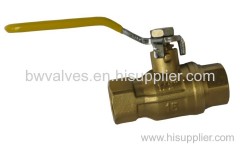 Brass ball valve