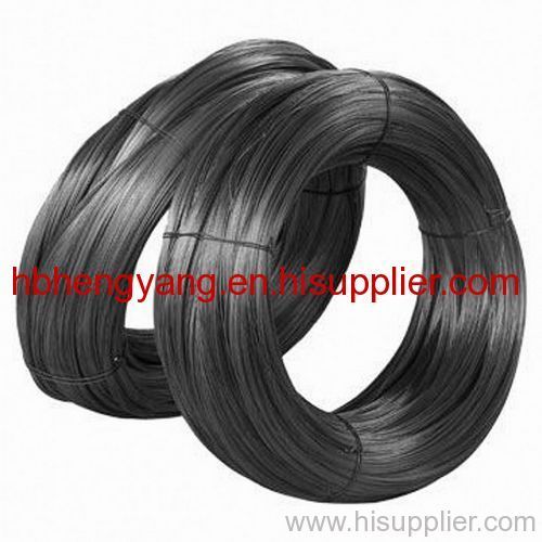 ISO9001 approval black steel wire