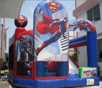 IC-632 Superman bouncy castle inflatables