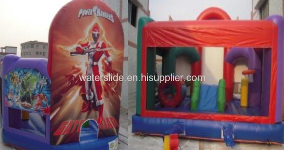 power ranger bouncy castle