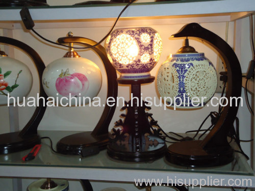 handmade porcelain table lamps