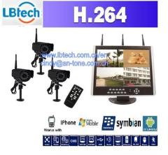 2.4GZ H.264 wireless DVR kits