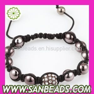Crystal Ball Beads Shamballa Bracelet Jewelry