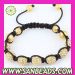 Crystal Ball Beads Shamballa Bracelet Jewelry