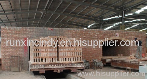 clay brick sintering room