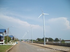 5KW rooftop wind turbine(HAWT, CE approved)