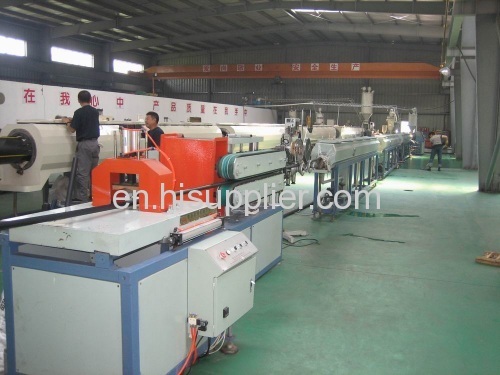 ABS plastic pipe extrusion machine