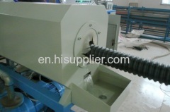 pe spiral pipe producing machine