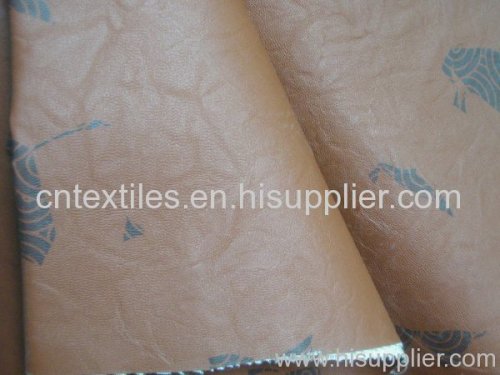 PU leather fabric