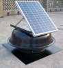 solar attic fan