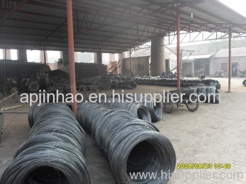 low carbon black iron wire