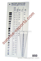 Battery Selecting Chart WATCH TOOLS