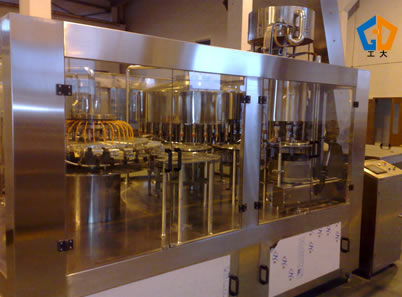 light sparkling wine filling machine