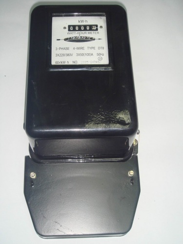 Three Phase Mechanical Kwh Meter DT8