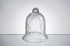 glass bell jar candle holder