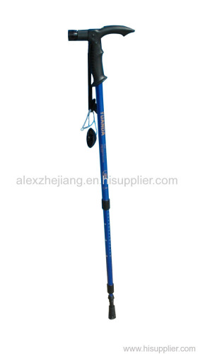 aluminum nordic walking stick with led light