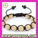 Fashion cheap replica Shamballa Bracelets with pave Crystal Disco ball Beads wholesale