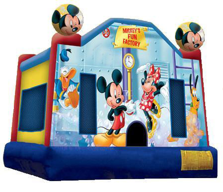 Mickey's Fun Factory Bouncer