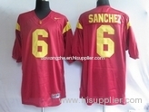 NCAA 6 Sanchez Red NFL Jerseys