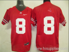 NCAA 8 Red NFL Jerseys NCAA 8 White NFL Jerseys