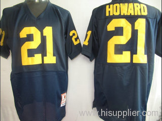 NCAA 21 Howard Blue NFL Jerseys