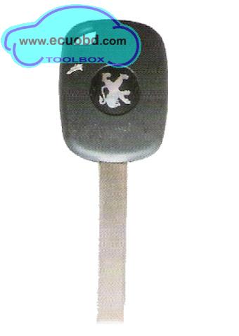 PEUGEOT 4C4D(Electron) Transponder Key(2)