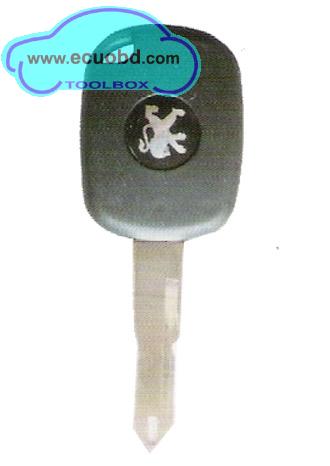 Free Shipping PEUGEOT 4C4D(Electron) Transponder Key