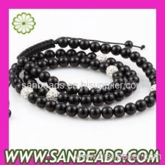 Shamballa Beads Necklace Jewelry