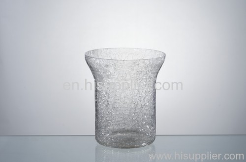 crackle votive candle holder