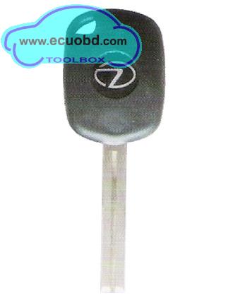 Free Shipping LEXUS 4C 4D(Electron) Transponder Key(Long)