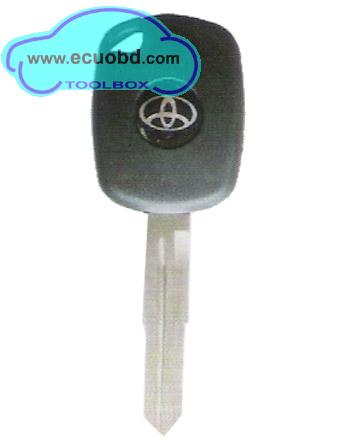 Free Shipping Toyota 4C4D(Electron) Transponder Key