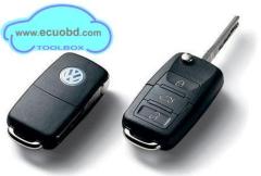 Free Shipping Volkswagen 3 Button Remote Control Transponder Key