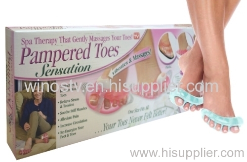 pampered toes sensation foot massage