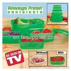 Always fresh containers as seen on tv