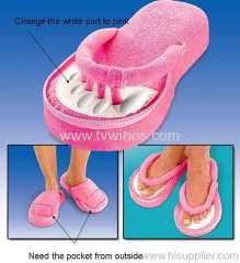 menory foam pedicure sliooers